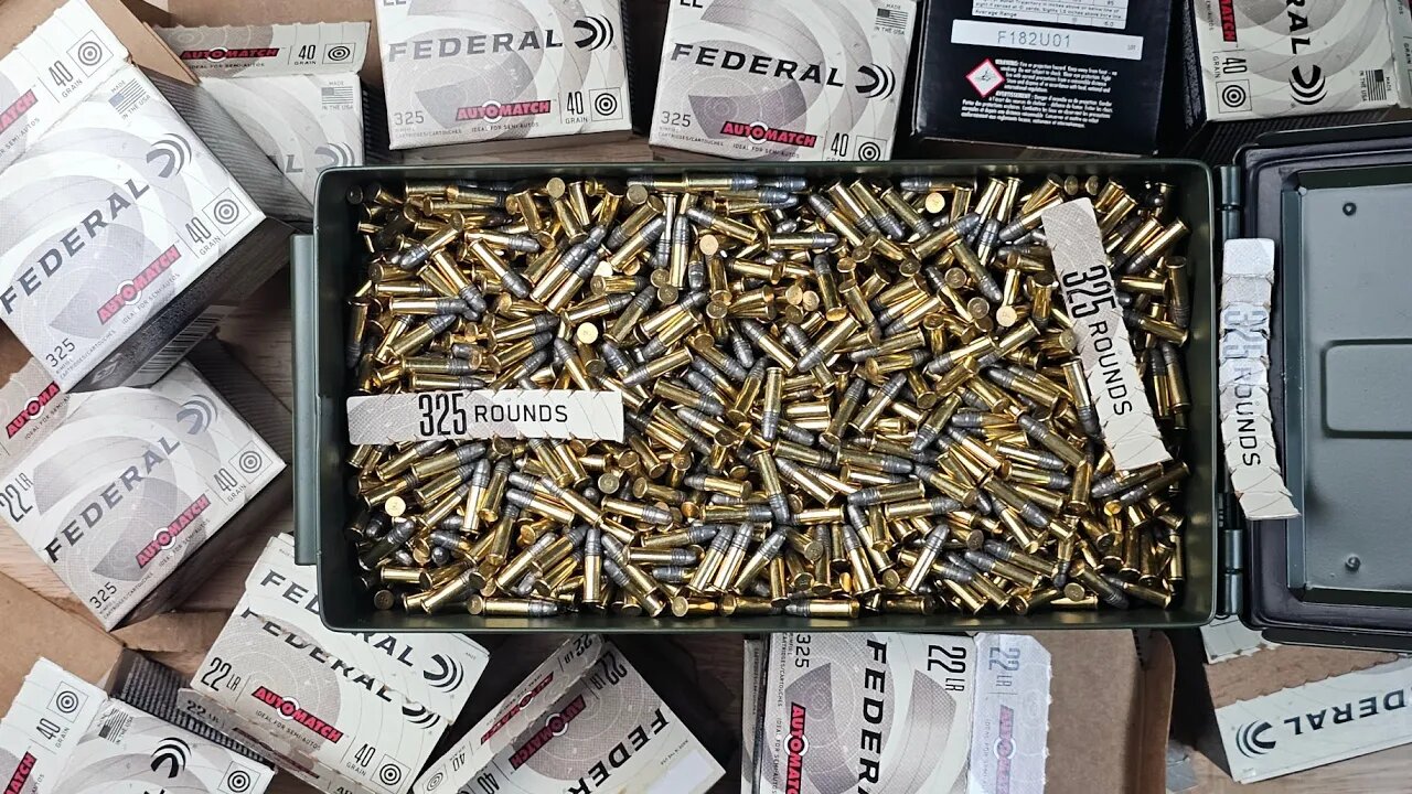 How much 22LR fits in an AMMO CAN? 🤯🤯🤯