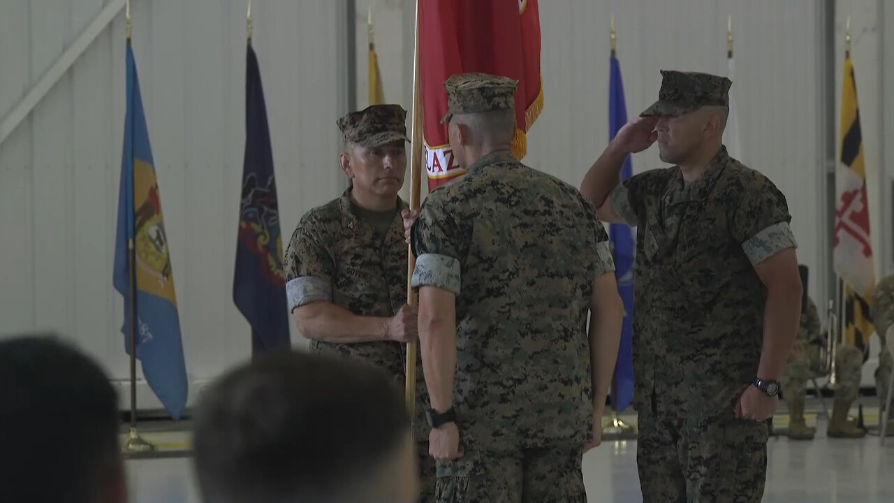 Marine Corps Base Camp Blaz Change of Command