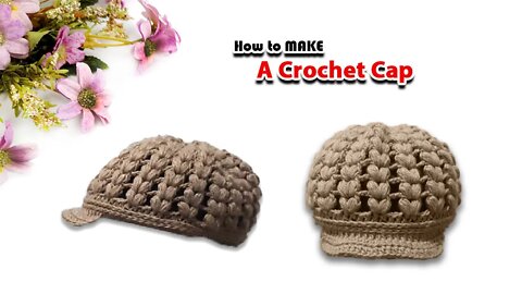 How to make A Crochet Cap l Crafting Wheel.