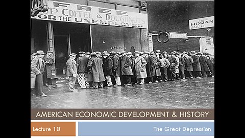 Lecture 10 - The Great Depression