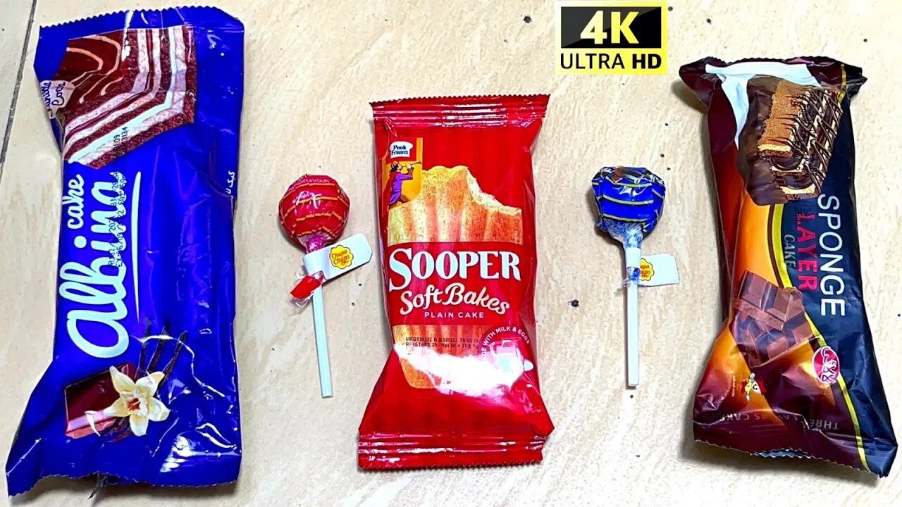 Satisfying Videos , Lots Of Lollipop , Peek Freans Sooper Soft Bakes , Yummy Cake Cutting