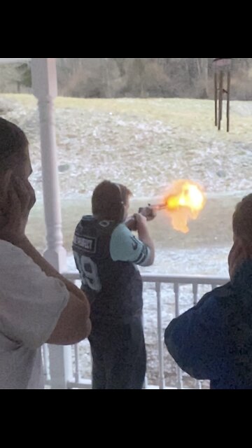 11 year old shoots 45-70