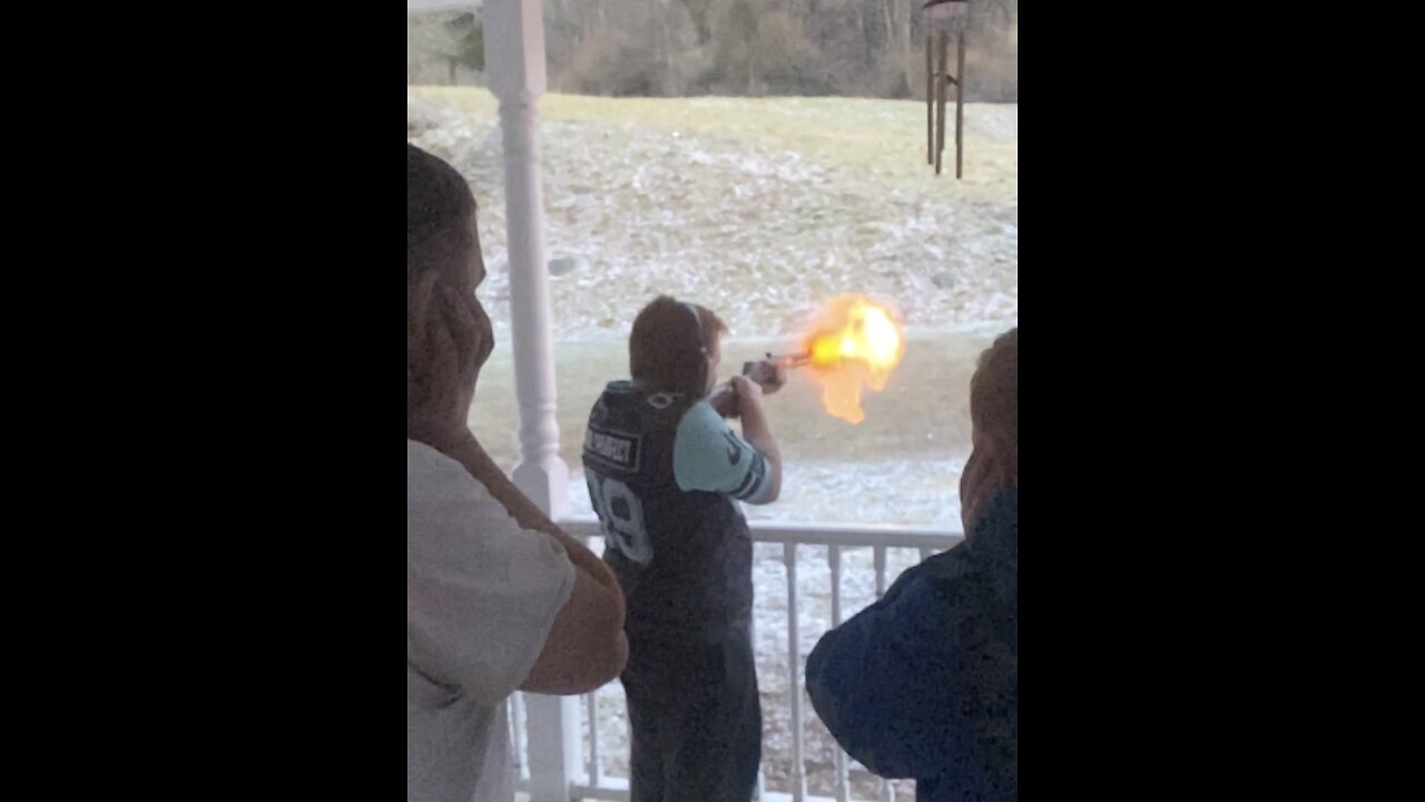 11 year old shoots 45-70