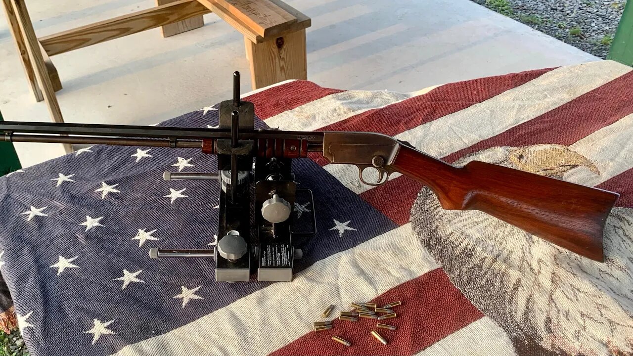 Premier pump action 22 rifle made by Mossberg in the 1920’s