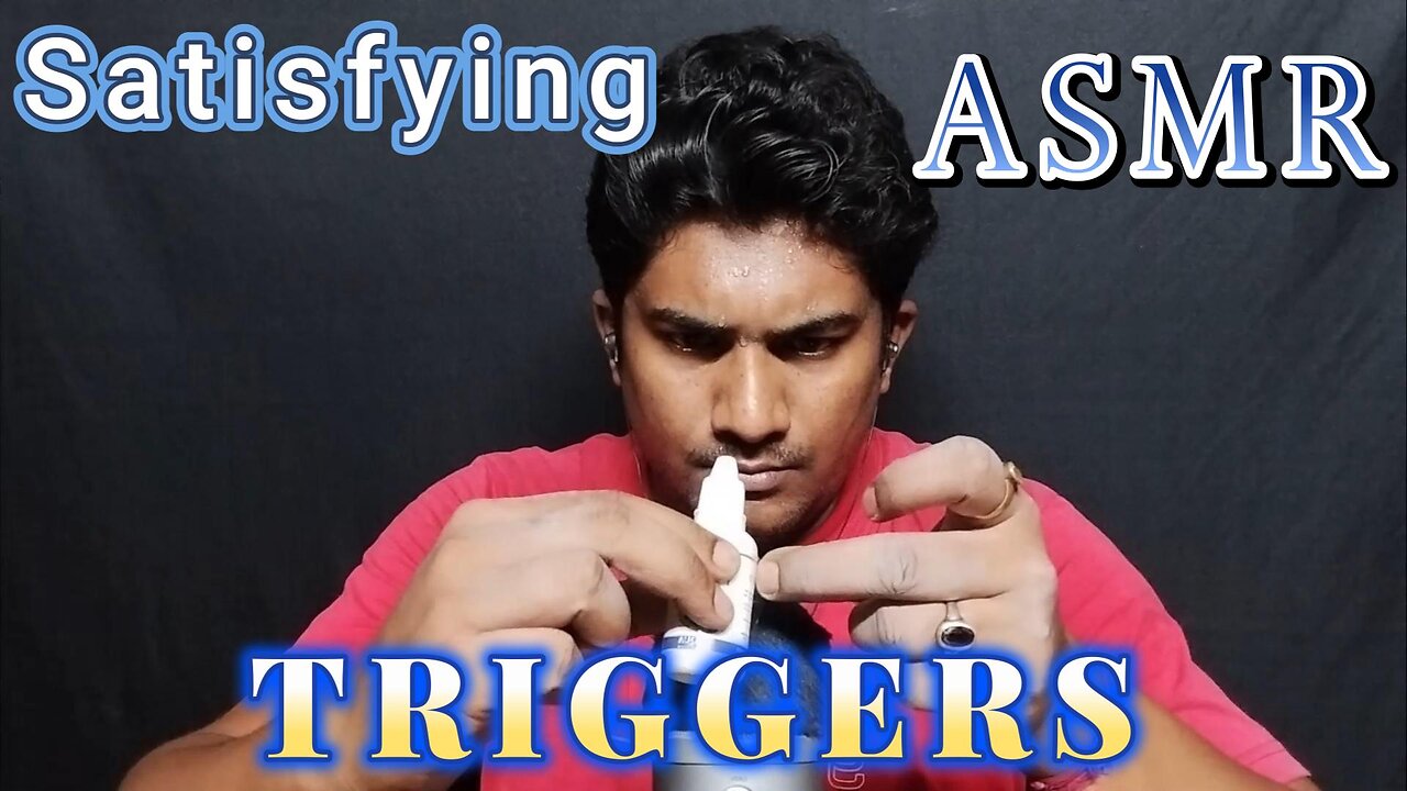 asmr satisfying triggers for deep sleep