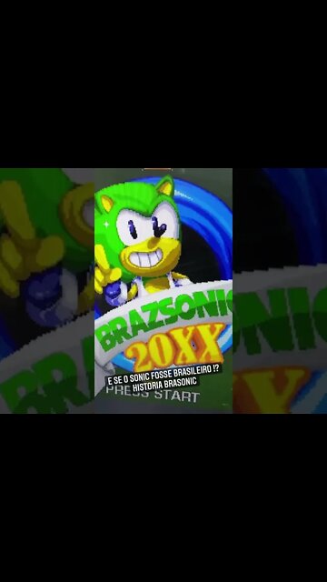 JOGO do SONIC BRASILEIRO #shorts