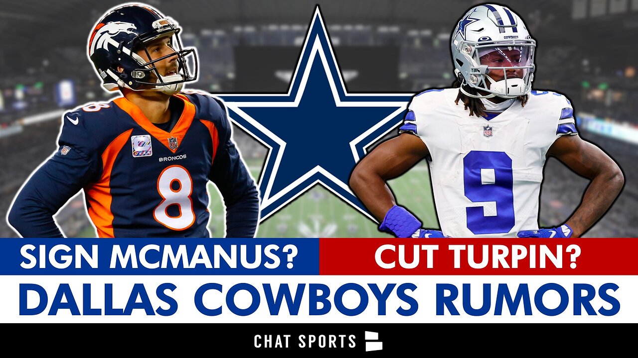 Dallas Cowboys Rumors On Signing Brandon McManus And Adrian Peterson?!?