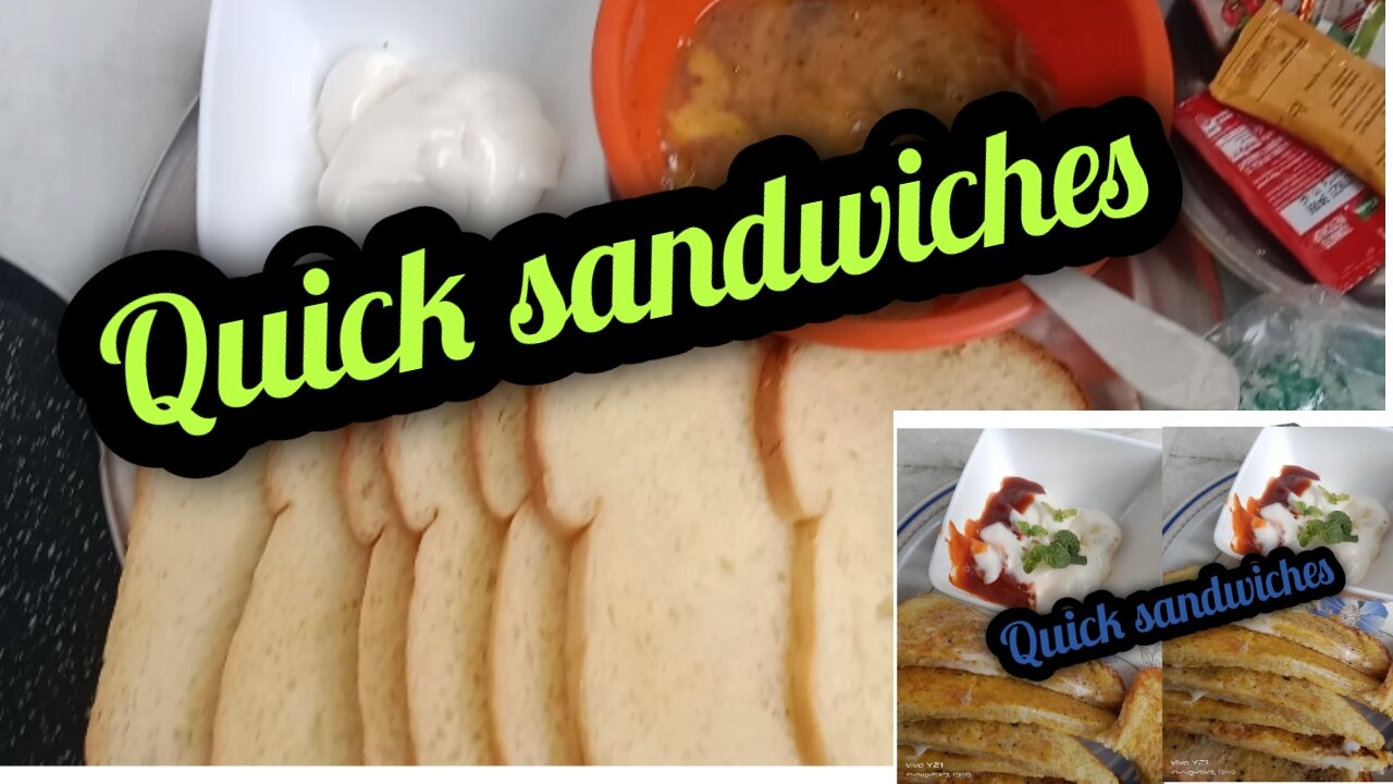 Quick sandwiches recipe