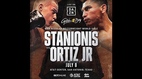 Vergil ortiz vs stanionis pelea del año possible?