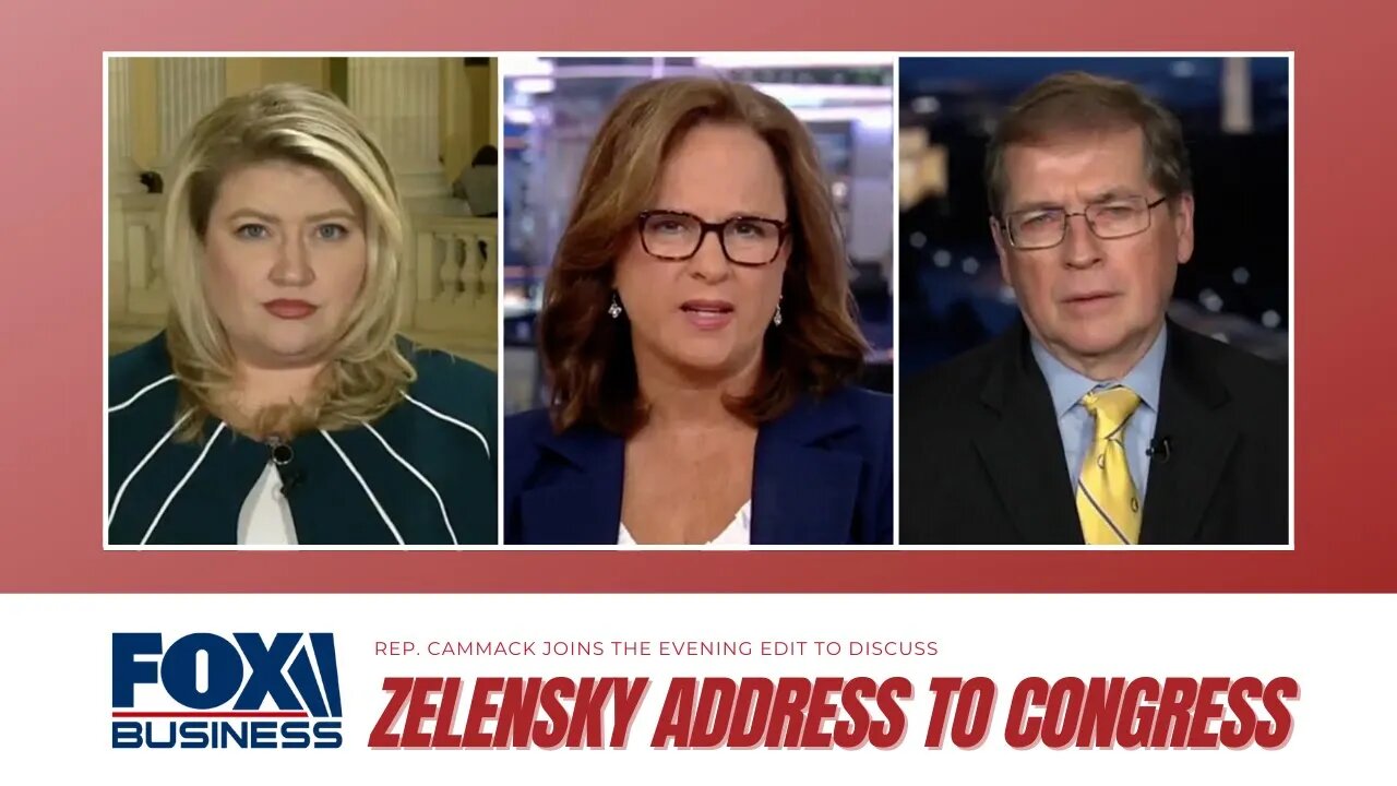 Rep. Cammack Joins FBN To Discuss Zelensky Address To Congress & Omnibus Spending Bill