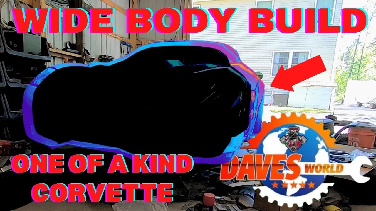 Bringing the wide body Corvette back to life. Dave's World Super Vette