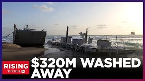 BOONDOGGLE?! $320 Million WASHED OUTTo Sea As Gaza Pier SINKS