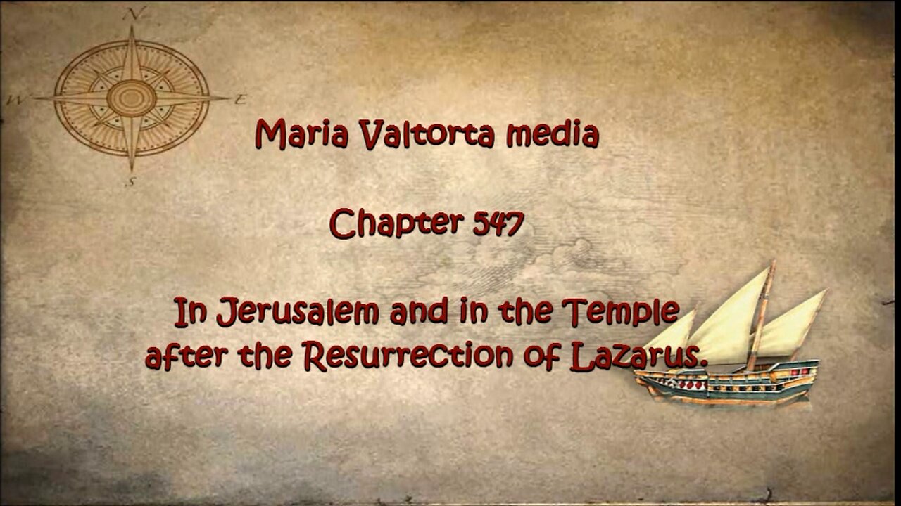 In Jerusalem and in the Temple after the Resurrection of Lazarus.