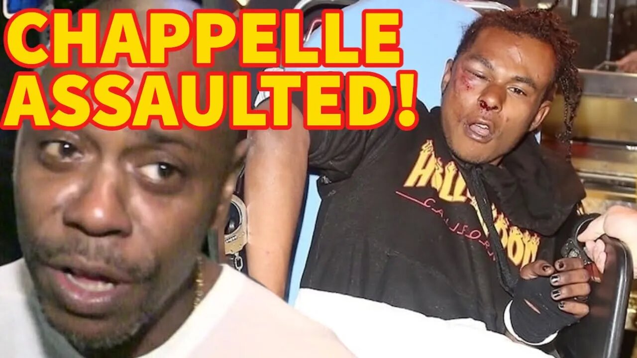 Dave Chappelle PHYSICALLY ATTACKED By CRAZED "Peaceful Protestor"
