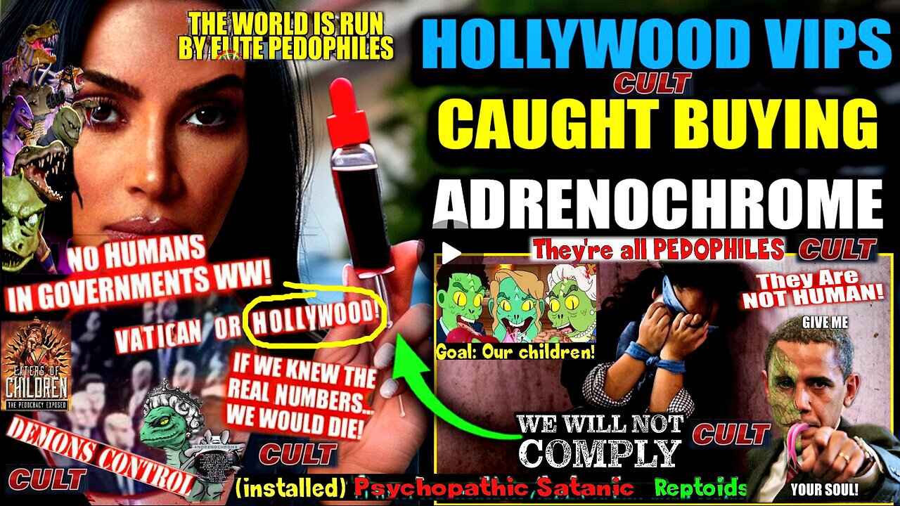 BUSTED: Secret Hollywood Pharmacy Caught Selling Adrenochrome Pills to Elite Celebrities