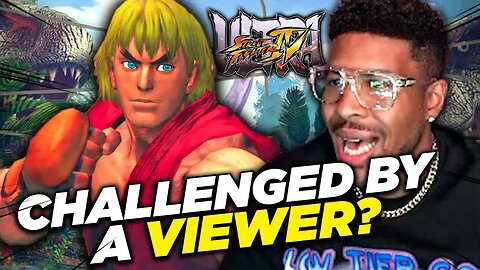 I was Challenged By a Viewer in Street Fighter 4 & THIS HAPPENED... [Low Tier God Reupload]