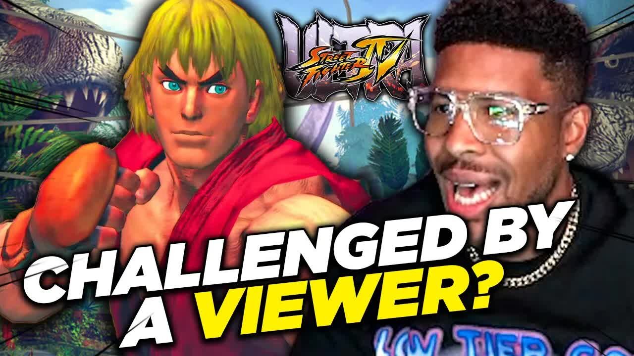 I was Challenged By a Viewer in Street Fighter 4 & THIS HAPPENED... [Low Tier God Reupload]