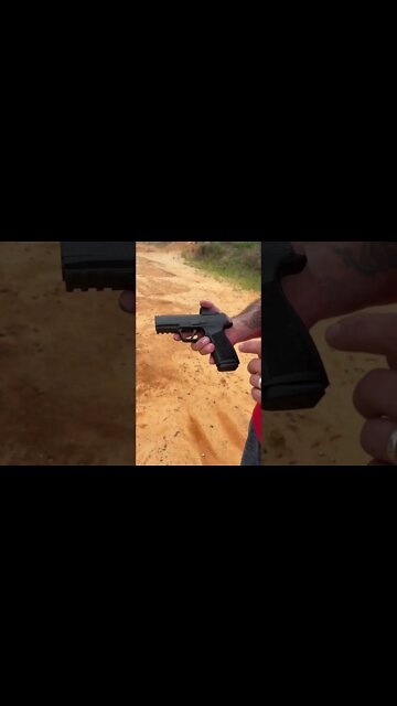 17 Round P365 XMACRO First Shots! #shorts #youtubeshorts