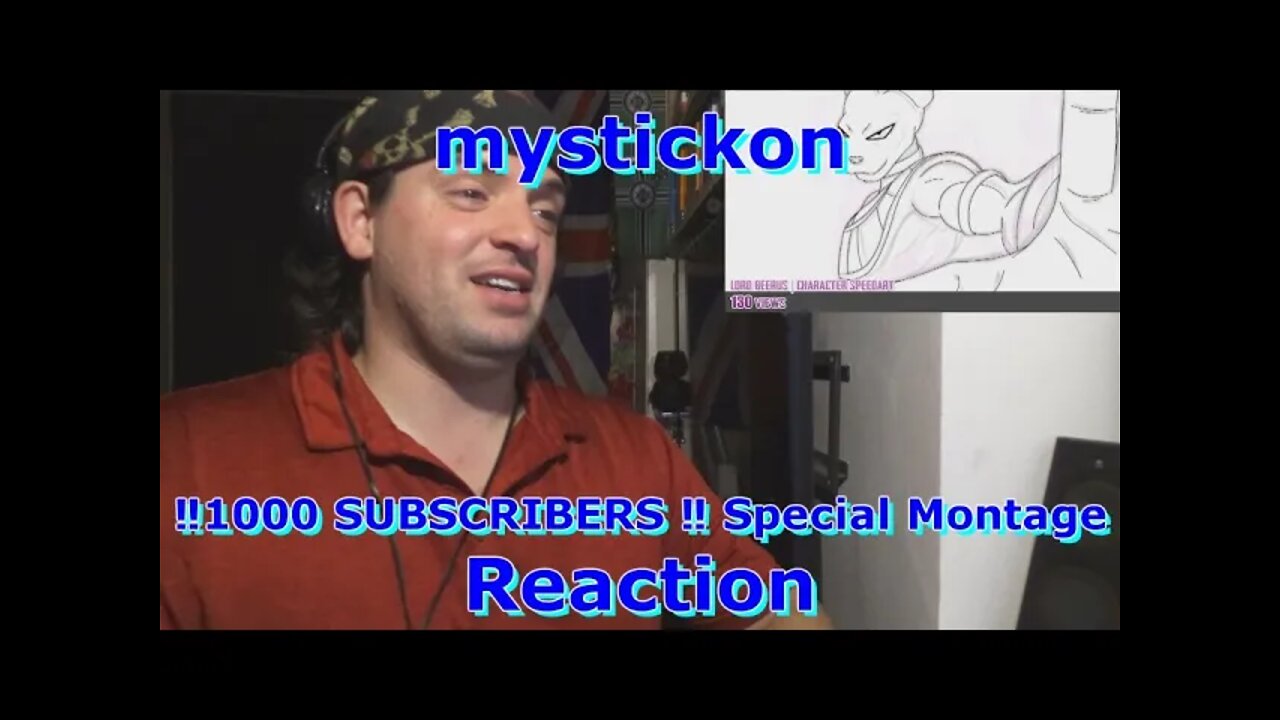 GF17: Reaction & commentary MysticKon speedart ‼1000 SUBSCRIBERS ‼ Special Montage