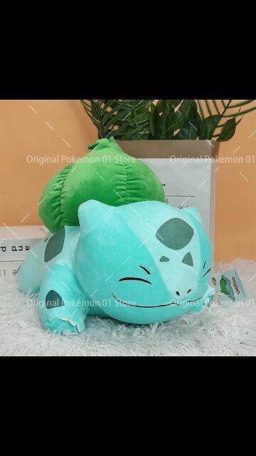 SALE!! 30cm Original Pokemon Plush Bulbasaur Soft Anime