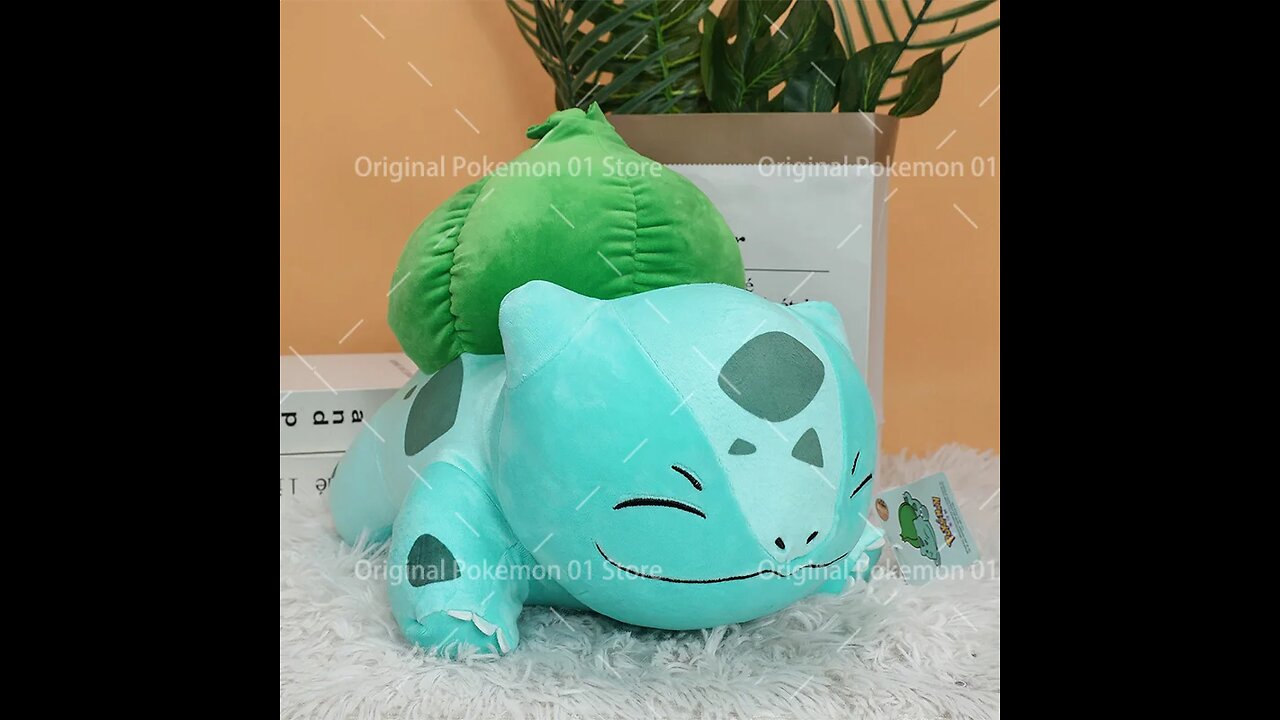 SALE!! 30cm Original Pokemon Plush Bulbasaur Soft Anime