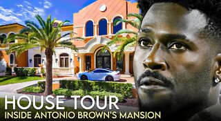 Inside Antonio Brown's $7 Million Miami Mansion