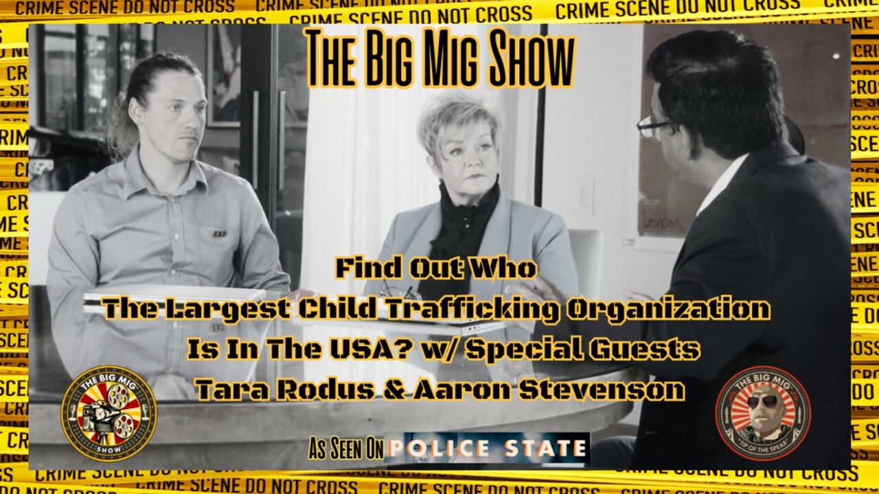 THE USA TRAFFICS CHILDREN W/ SPECIAL GUEST TARA RODAS & AARON STEVENSON |EP174