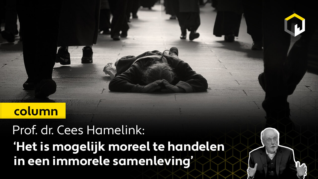 ‘Het is mogelijk moreel te handelen in een immorele samenleving’ – Prof dr. Cees Hamelink