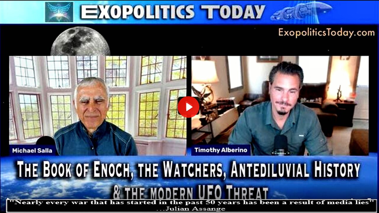 The Book of Enoch, the Watchers, Antediluvial History & the modern UFO Threat