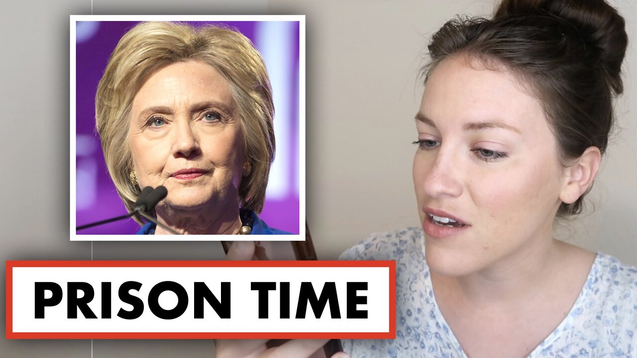 HILLARY CLINTON FACING PRISON TIME