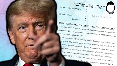 Trump Demands Access to CLASSIFIED Filing