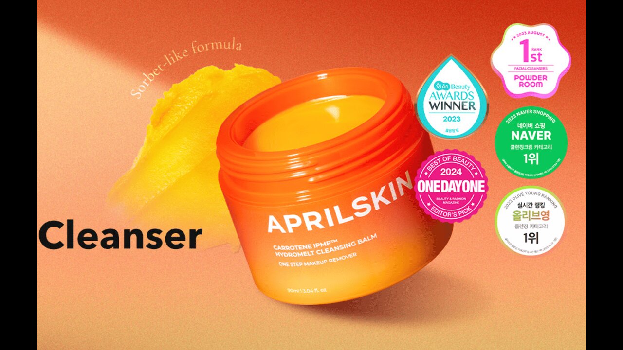 APRILSKIN Carrotene IPMP Hydromelt Cleansing Balm