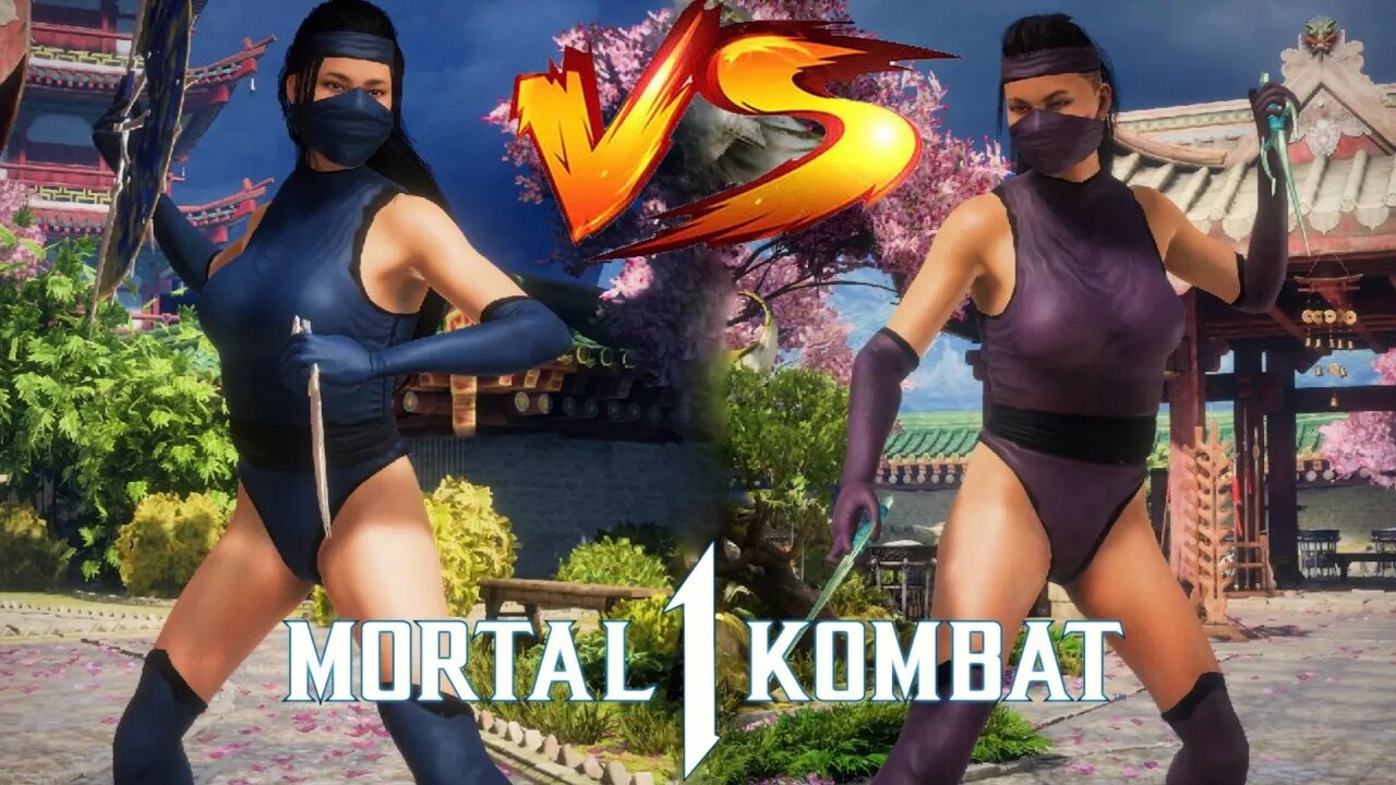 Mortal Kombat 1 Mod - Classic Mileena Vs Classic Kitana