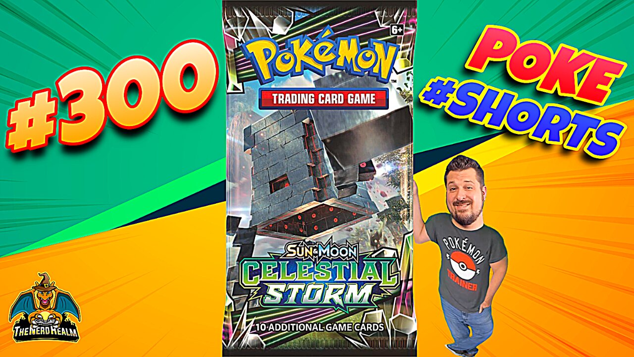 Poke #Shorts #300 | Celestial Storm | Pokemon Cards Opening