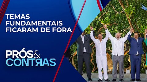 Cúpula da Amazônia se encerra sem grandes avanços para desenvolvimento sustentável | PRÓS E CONTRAS