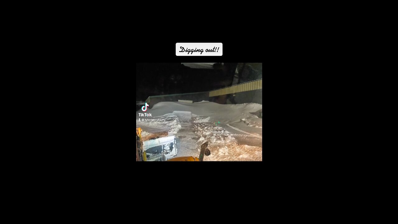 Digging Out!!!