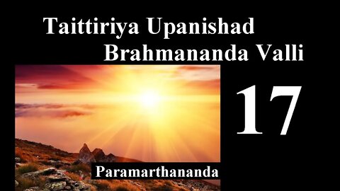 Taittiriya Upanishad 39 CHAPTER 2 SECTION 1