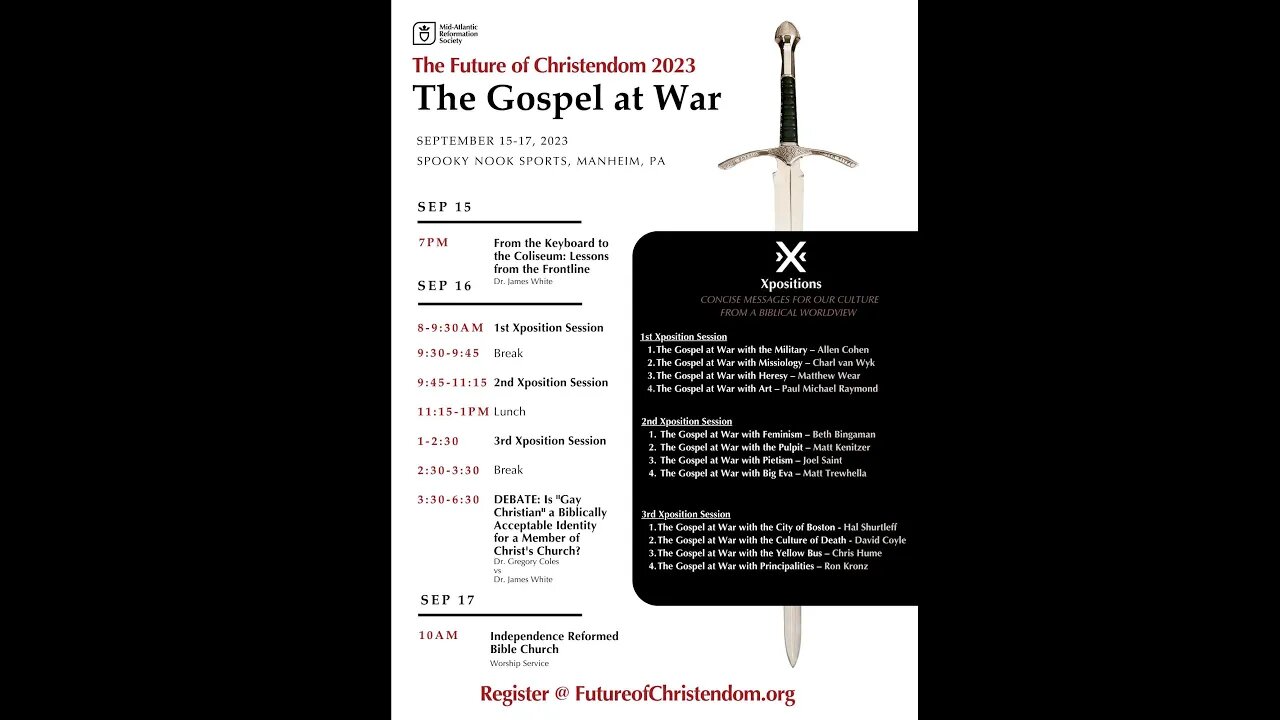 The Gospel at War with Heresy: A Presentation by Matthew Wear