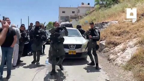 Locals Clashes With Israeli Forces Over The Demolition Of A Palestinian Families Home In Jerusalem