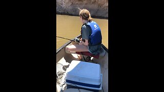 little GIRL catches MONSTER FISH!!!