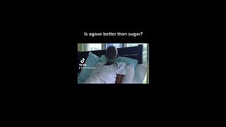 Is agave better than sugar?