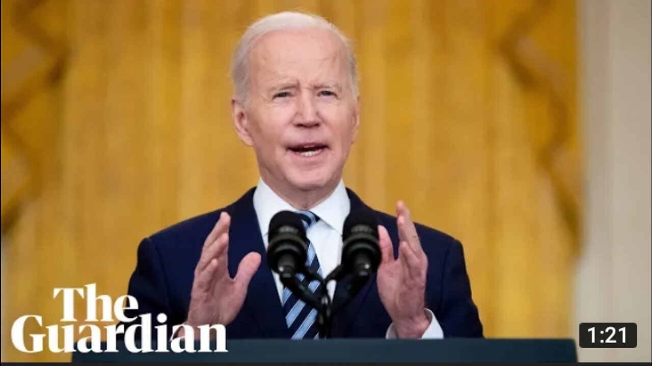 Putin will bear the consequences’: Biden addresses Russia's invasion of Ukraine