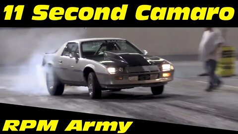 11 Second Chevy Camaro Drag Racing 2