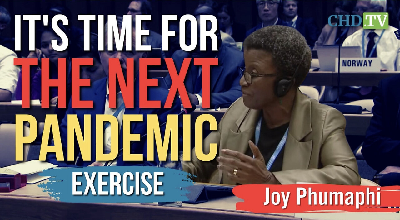 Here We Go Again? It’s Time for the NEXT PANDEMIC Exercise, Says GPMD Co-Chair Joy Phumaphi