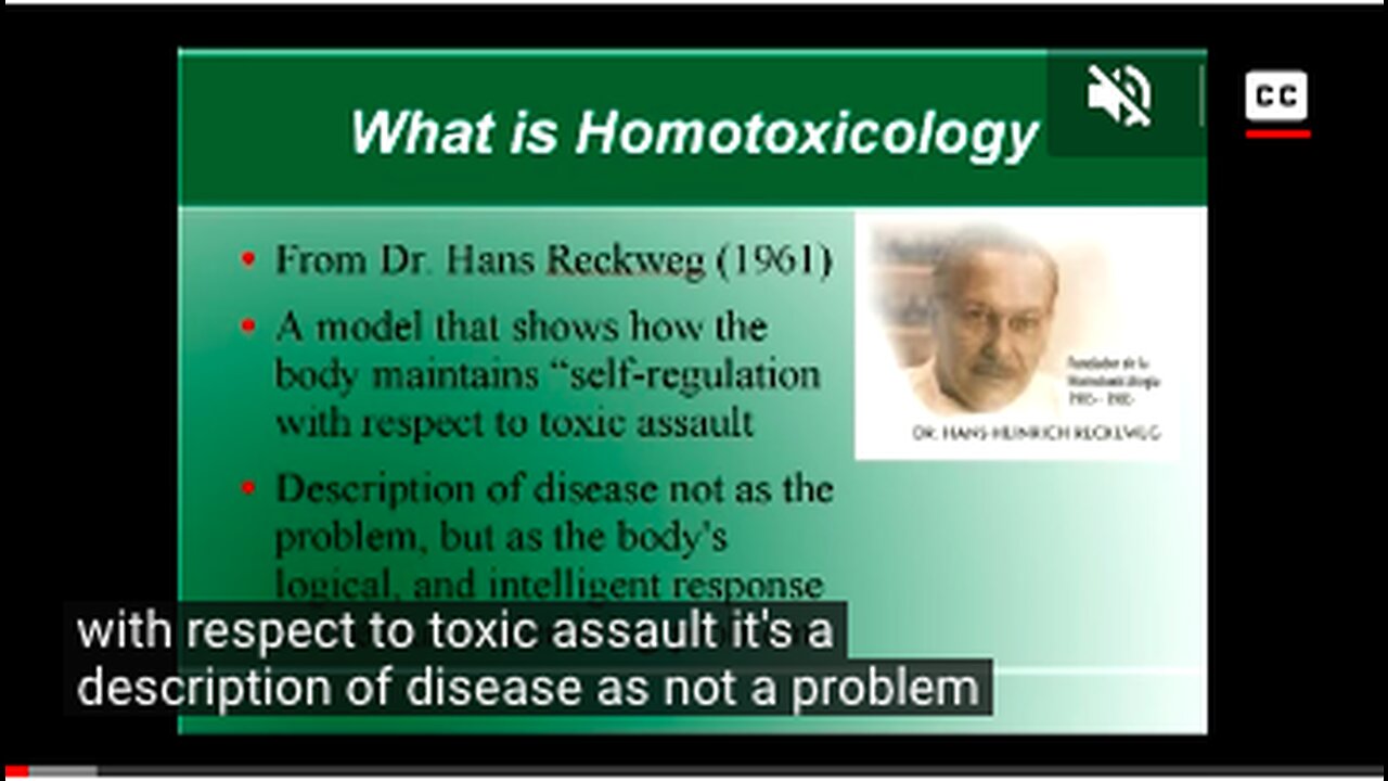 Homotoxicology and Holistic Health