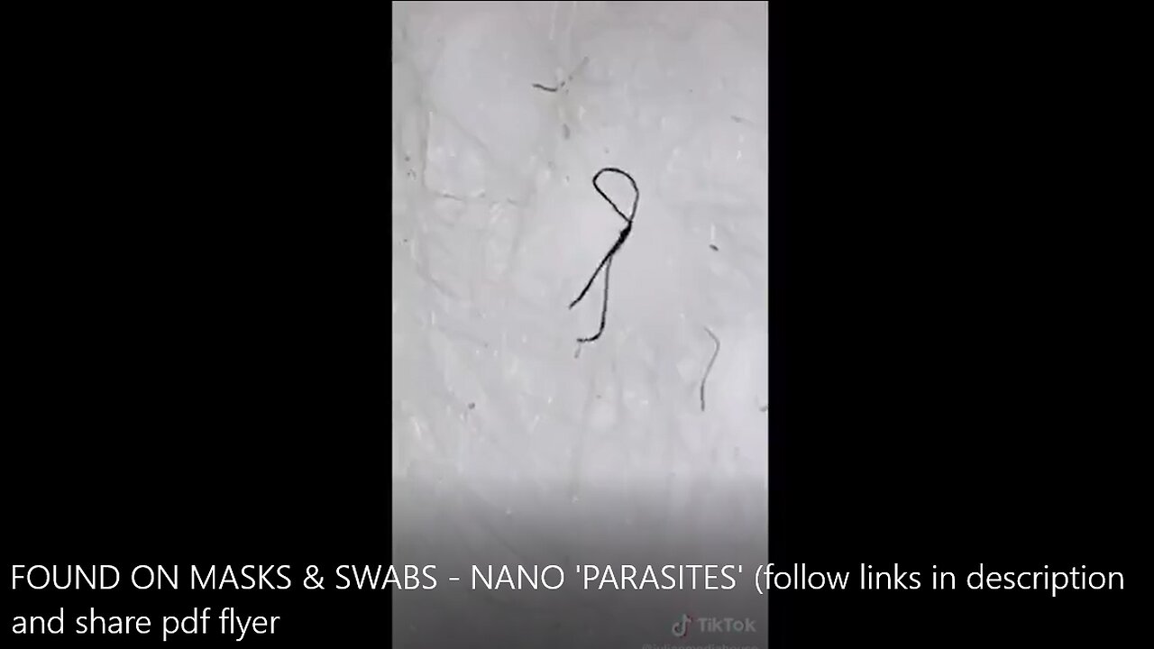 FOUND ON MASKS & SWABS - NANO 'PARASITES'