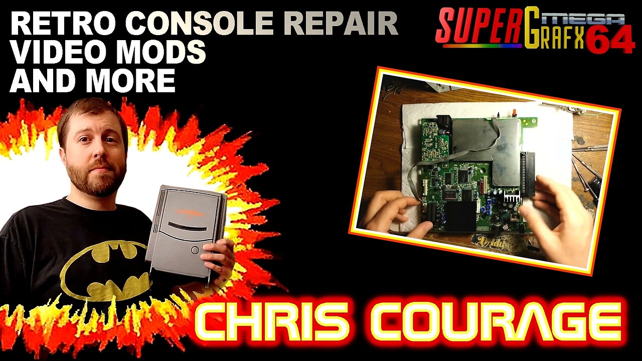 CHRIS COURAGE - MODS AND CONSOLE REPAIRS