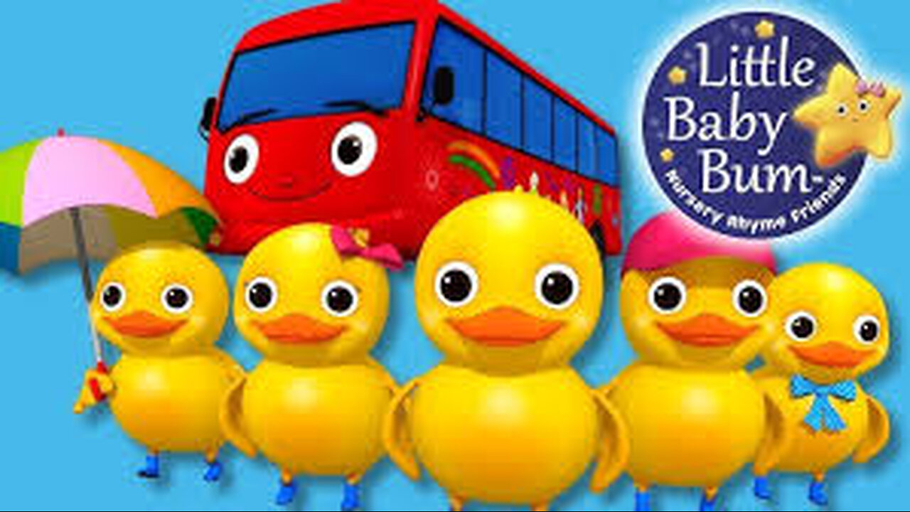 Number song/ Five little duckies + more baby songs l Beep Beep Nurser...