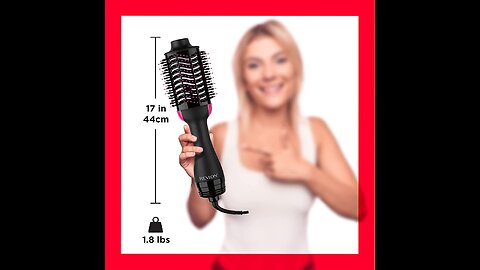 REVLON One-Step Volumizer Enhanced 1.0 Hair Dryer and Hot Air Brush