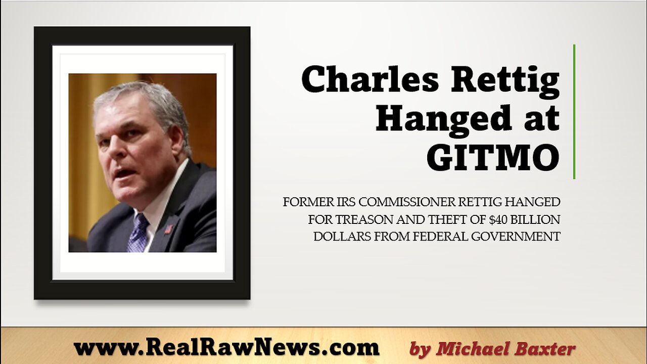 Charles Rettig Hanged at GITMO